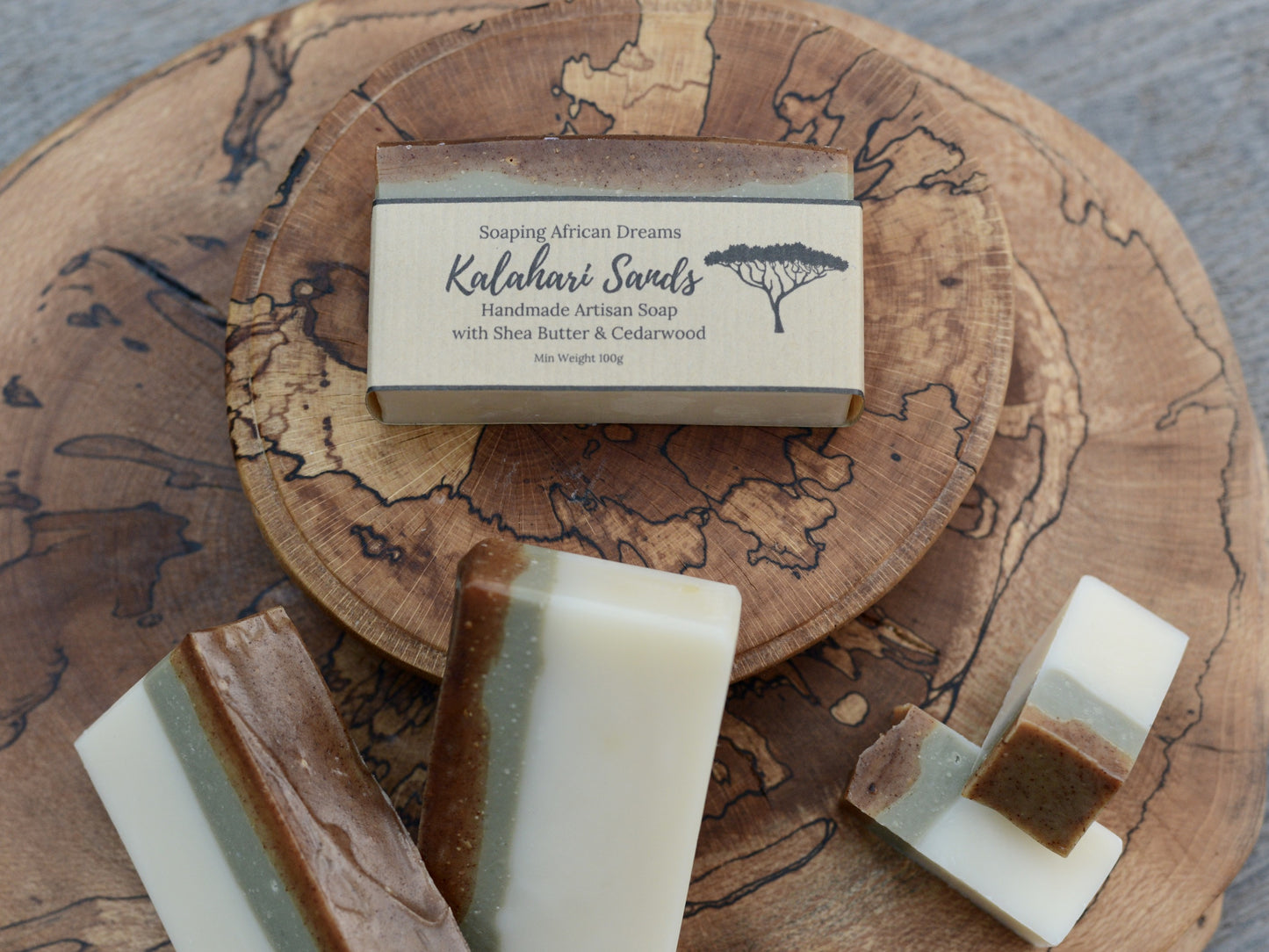 Kalahari Sands, Cedarwood Essential Oil Soap