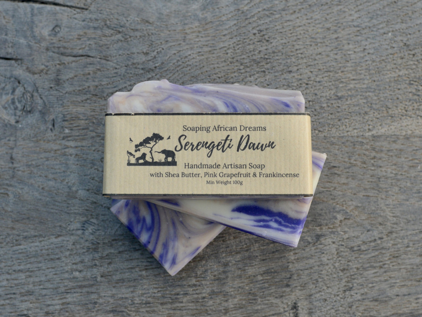 Serengeti Dawn, Pink Grapefruit & Frankincense Essential Oils Soap